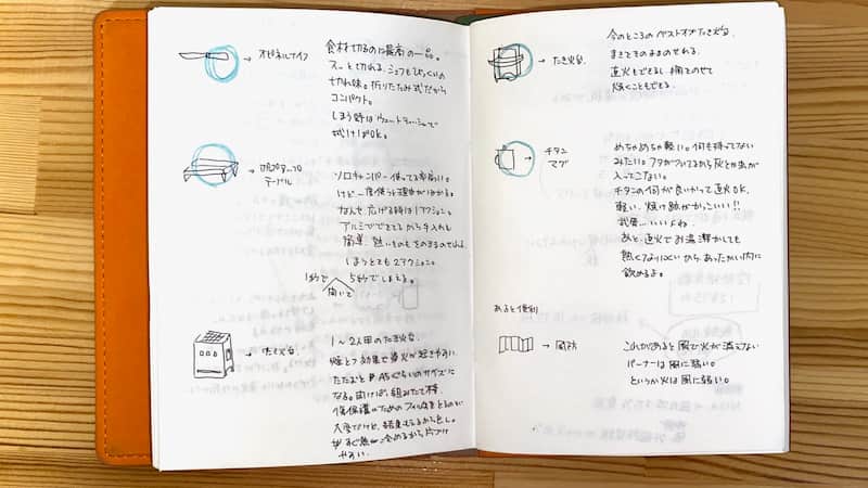 アイディア用のメモ帳