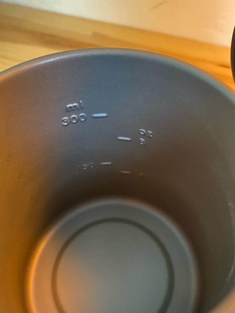 WAQチタンマグカップ　目盛 レビュー
