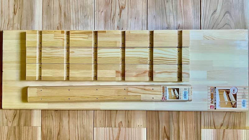 棚を作るのに必要な材料