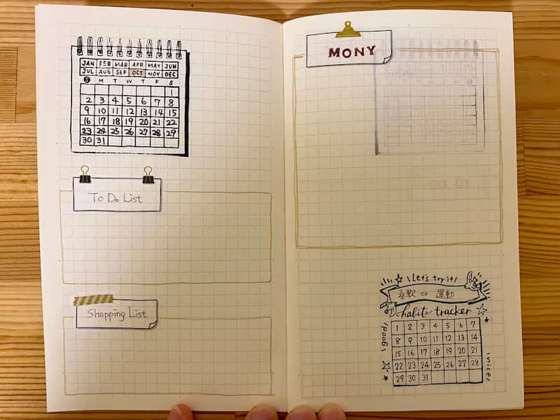 バレットジャーナルを作ってみた