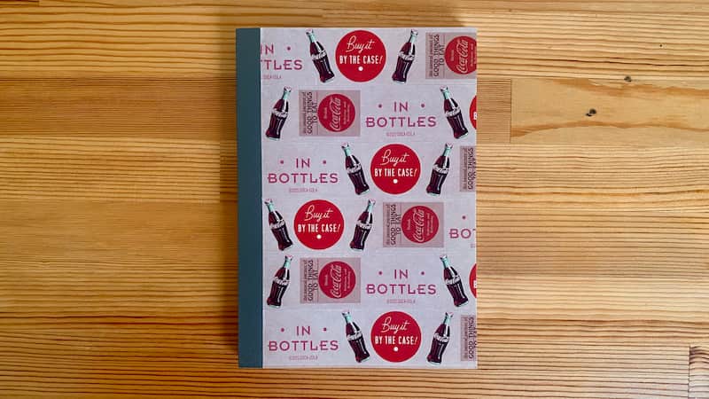 マステの使い方　ノートの表紙をリメイク