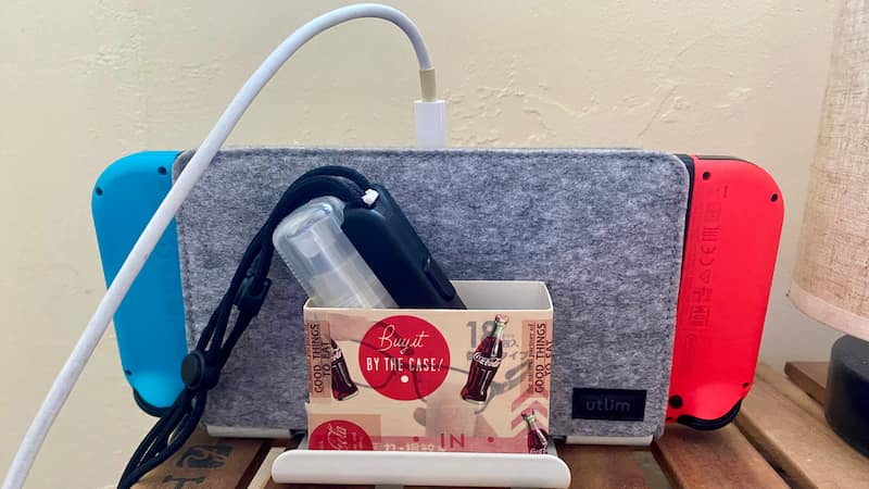 PCスタンド収納　Switch収納に使える　ユートリムPCスタンド　レビュー